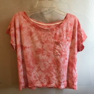 Aeropostale tie dye crop top